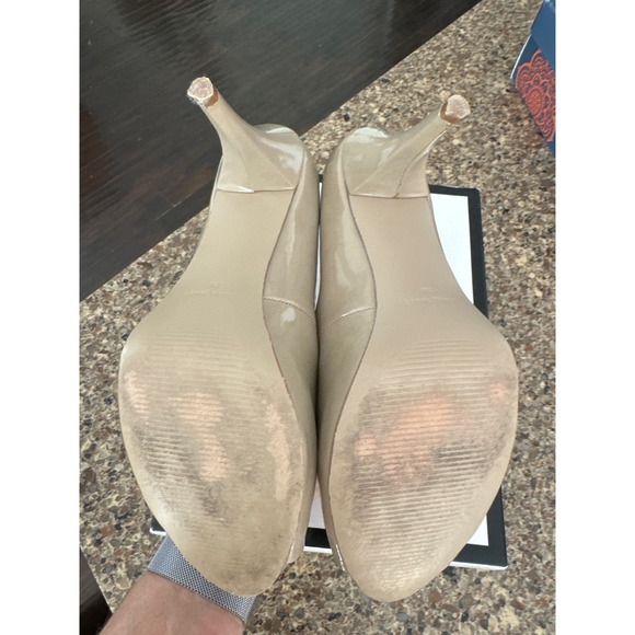 Nine West Women’s peep toe patent leather Size 7 - Picture 4 of 8